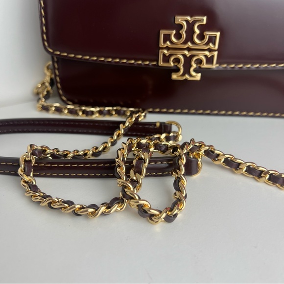 NWT Tory Burch Britten Smooth Chain Wallet & Wristlet - Picture 11 of 16